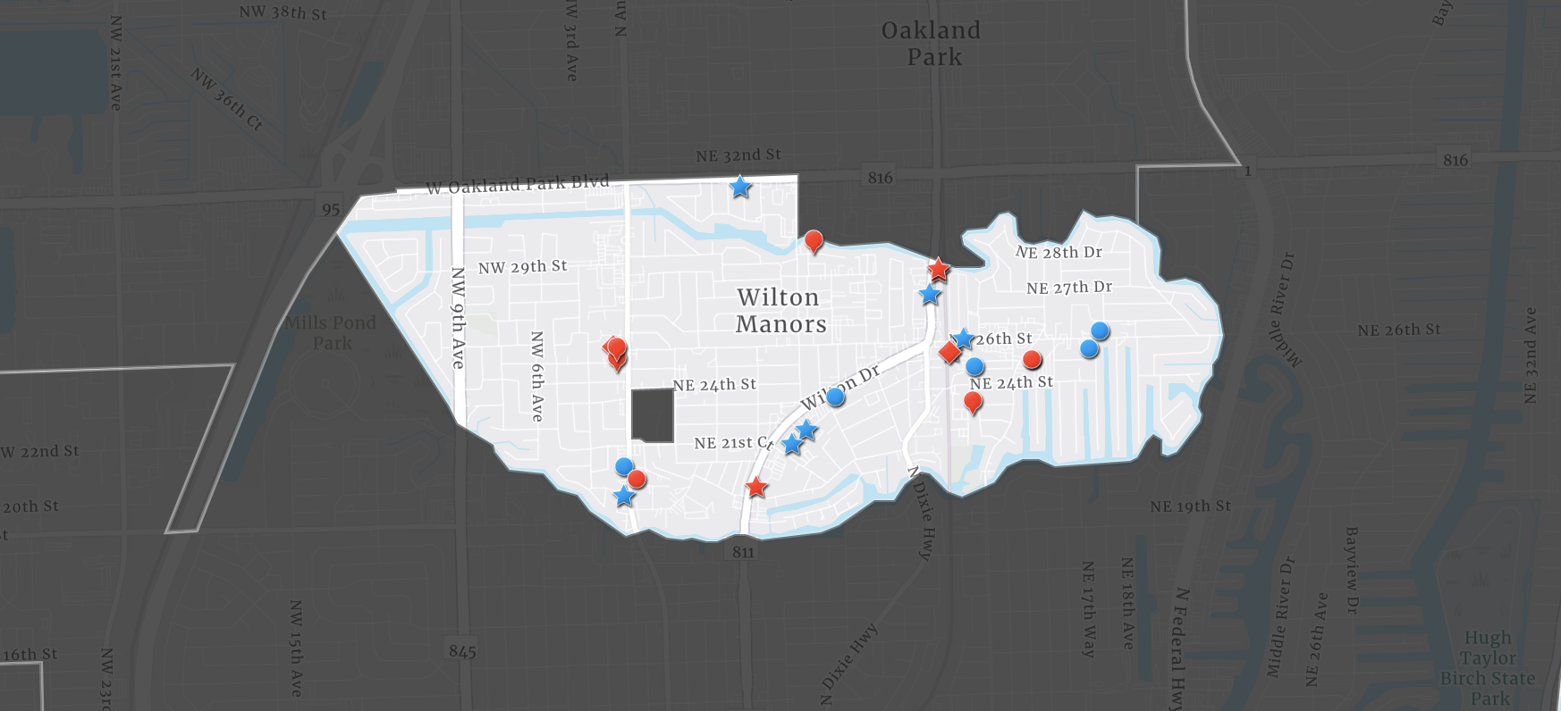 November 2023 Real Estate Availability Map